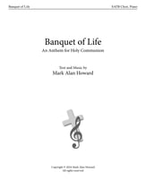 Banquet of Life SATB choral sheet music cover